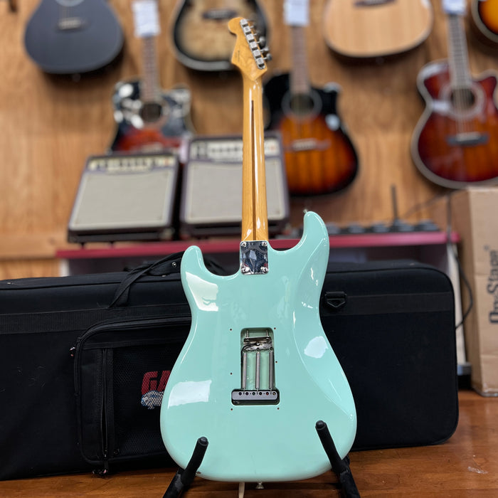 USED 2007 Fender 50's Stratocaster, Sea Foam Green MIM w/ Gator Lightlear Case