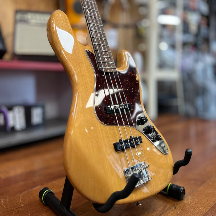 USED 2008 Fender FSR Deluxe 4-String Jazz Bass, Rosewood Fingerboard, Natural