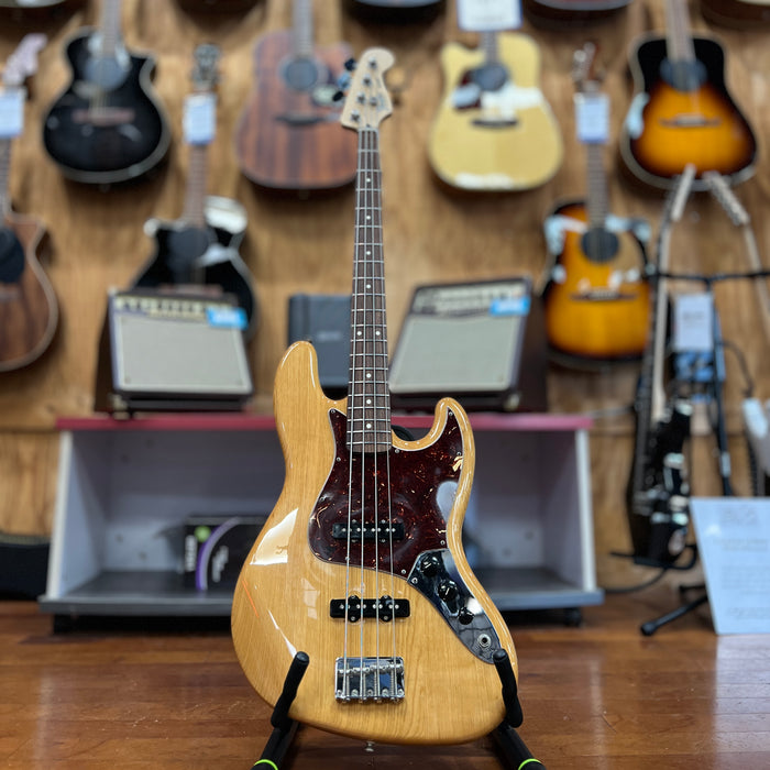 USED 2008 Fender FSR Deluxe 4-String Jazz Bass, Rosewood Fingerboard, Natural