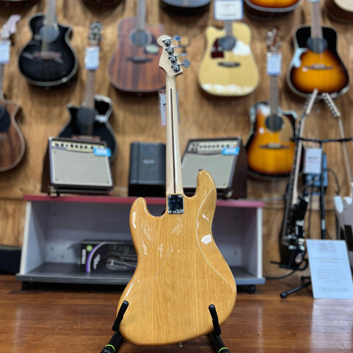 USED 2008 Fender FSR Deluxe 4-String Jazz Bass, Rosewood Fingerboard, Natural