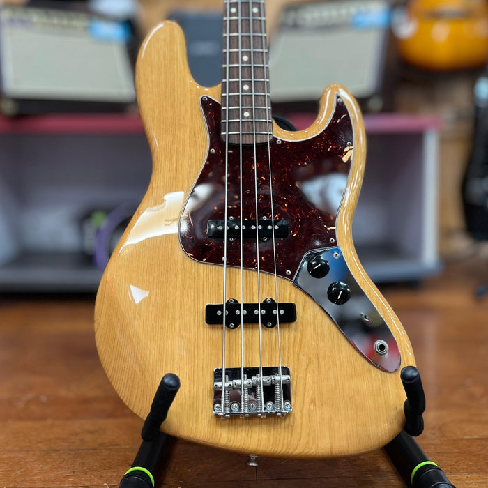 USED 2008 Fender FSR Deluxe 4-String Jazz Bass, Rosewood Fingerboard, Natural