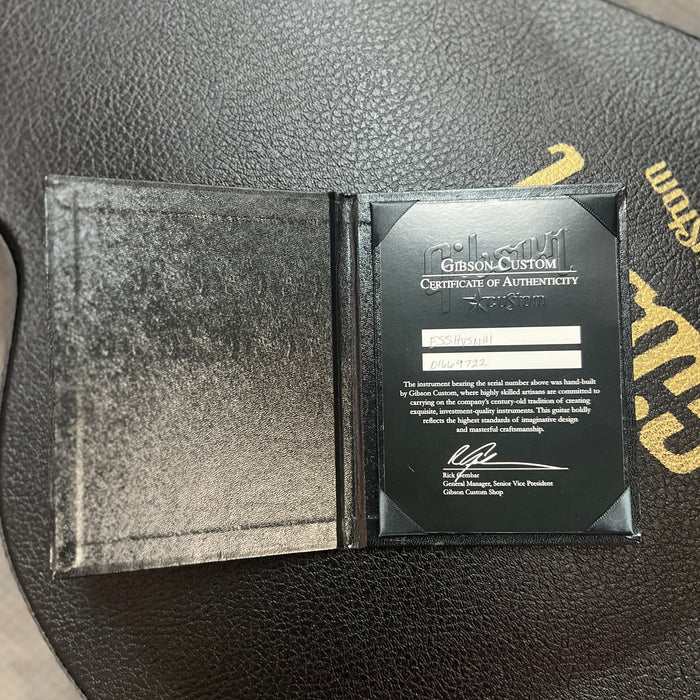 USED 2009 Gibson Custom ES-175 Steve Howe Signature Hollowbody Electric Guitar, Sunburst w/ OHSC