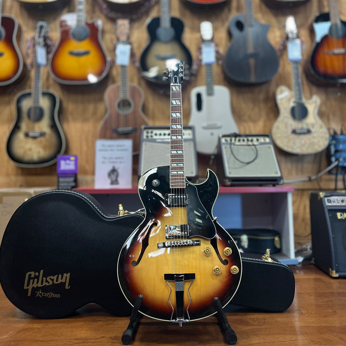 USED 2009 Gibson Custom ES-175 Steve Howe Signature Hollowbody Electric Guitar, Sunburst w/ OHSC