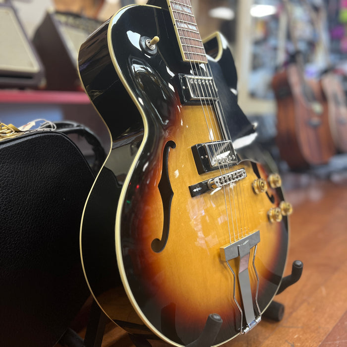 USED 2009 Gibson Custom ES-175 Steve Howe Signature Hollowbody Electric Guitar, Sunburst w/ OHSC