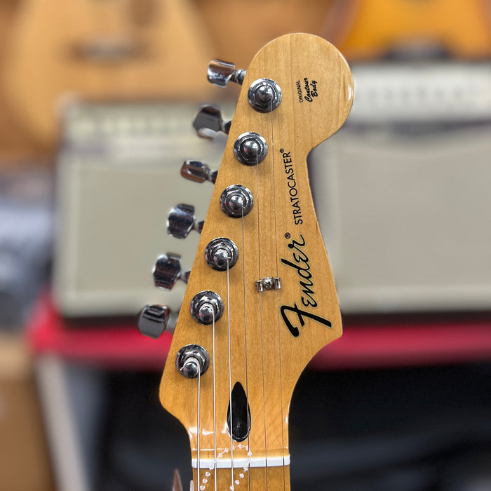 USED 2011 Fender Standard Stratocaster Solid Body Electric Guitar, 3 Tobacco Burst - MIM