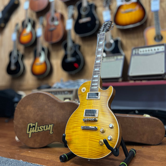 USED 2024 Gibson Kirk Hammett "Greeny” Les Paul Standard﻿﻿, Greeny Burst