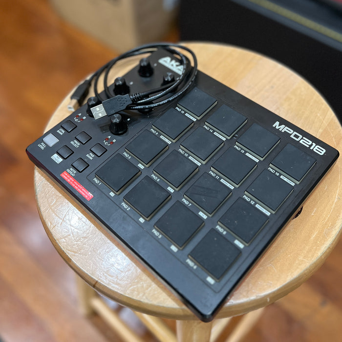 USED AKAI MPD218 Midi Pad Controller