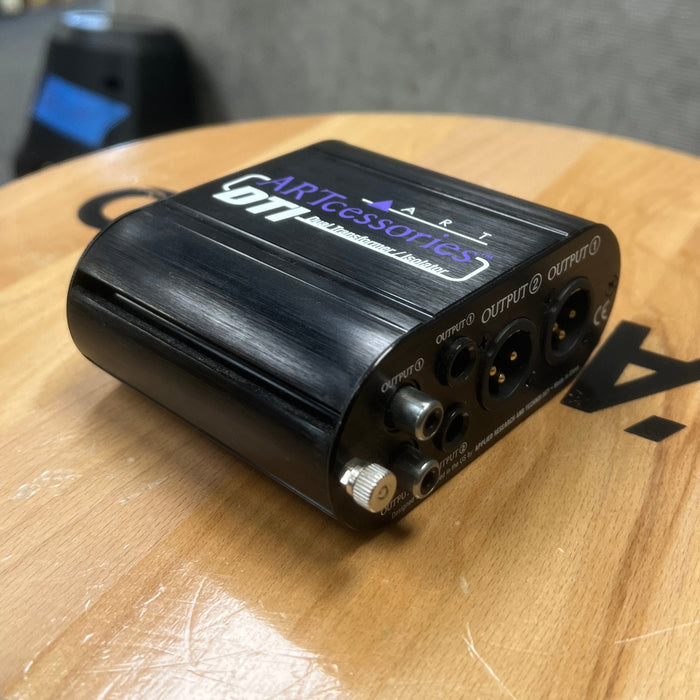 USED ART DTI - Dual Input Inline Transformer/Isolator Box with Balanced and Unbalanced Connectors