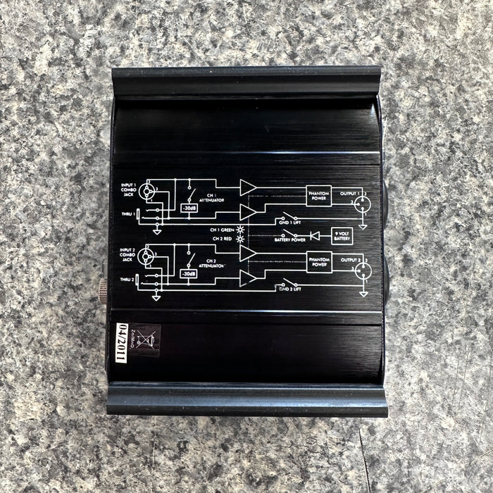 USED ART DUALXDirect 2-channel Active Instrument Direct Box
