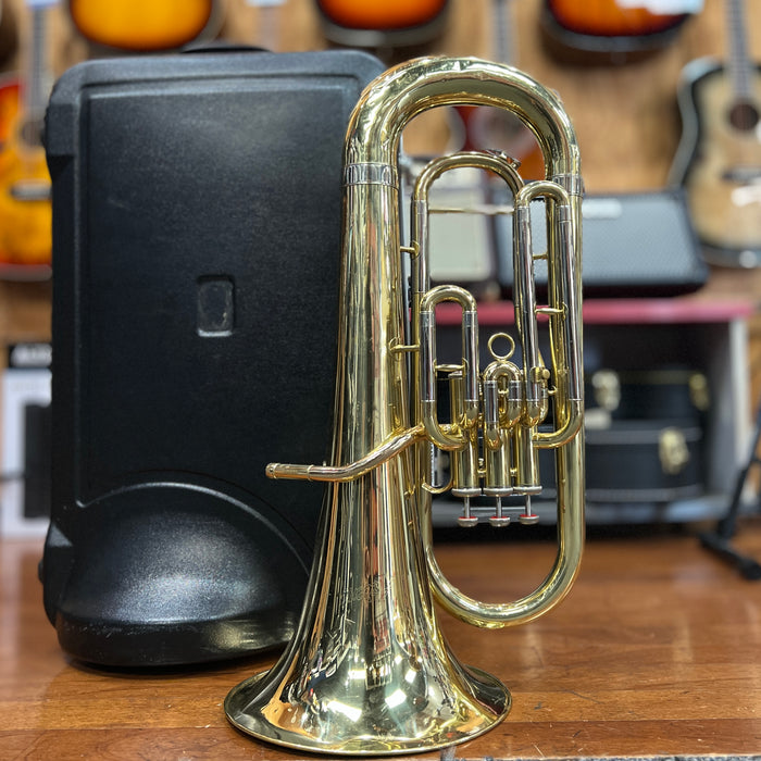 USED AS-IS Accent EU580L Student Series 3-Valve Euphonium Outfit
