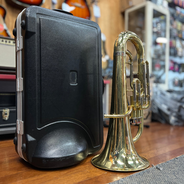 USED AS-IS Accent EU580L Student Series 3-Valve Euphonium Outfit