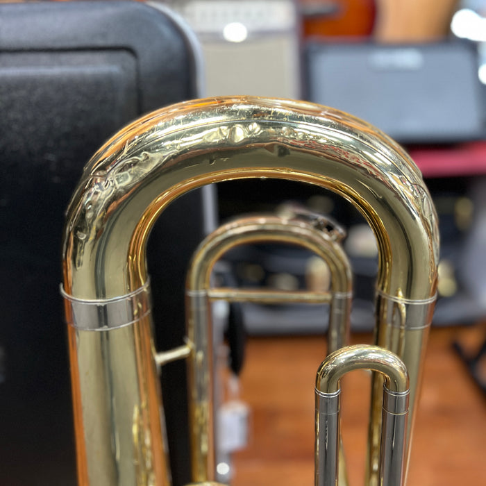 USED AS-IS Accent EU580L Student Series 3-Valve Euphonium Outfit