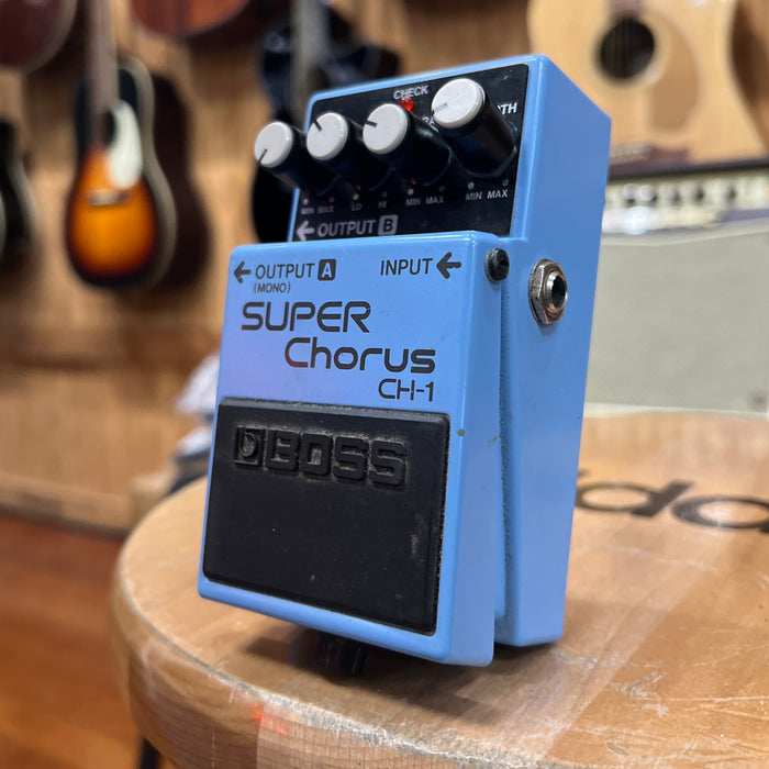USED AS IS Boss CH-1 Super Chorus Pedal
