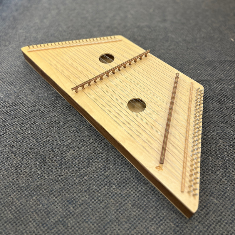 USED AS IS David’s Dulcimer Spinet Hammered Dulcimer w/ Case