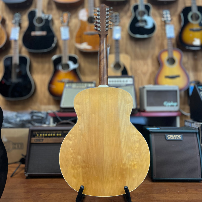 USED AS IS Guild F-2512E Maple 12-String Acoustic-Electric Guitar w/ HSC