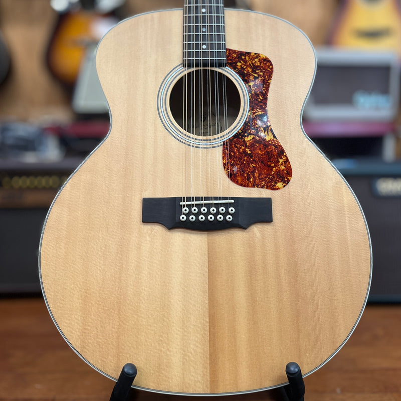 USED AS IS Guild F-2512E Maple 12-String Acoustic-Electric Guitar w/ HSC