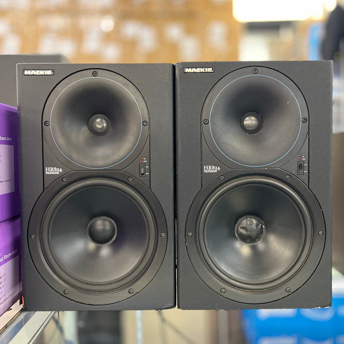 USED AS IS Mackie HR824 Studio Monitors (pair)