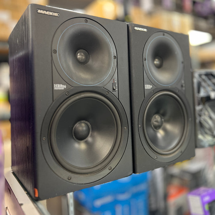 USED AS IS Mackie HR824 Studio Monitors (pair)