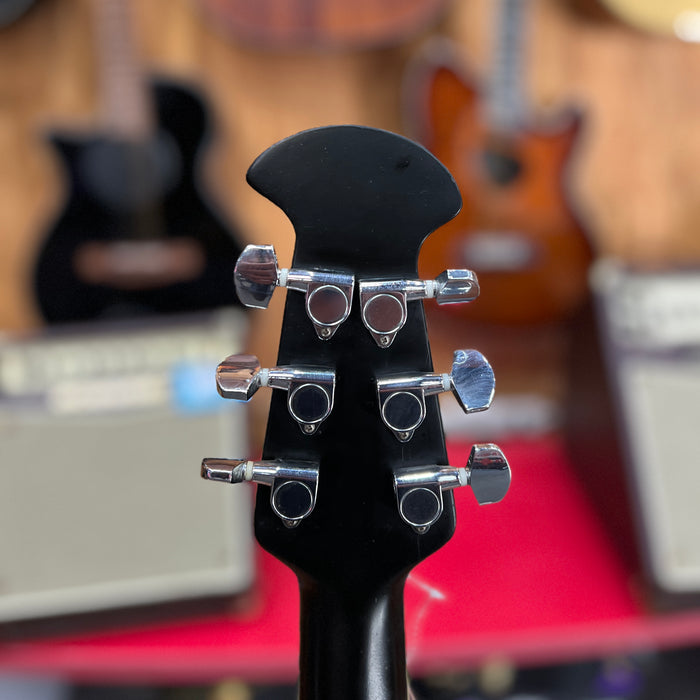 USED AS IS Ovation Applause AA21 Acoustic Guitar, Black