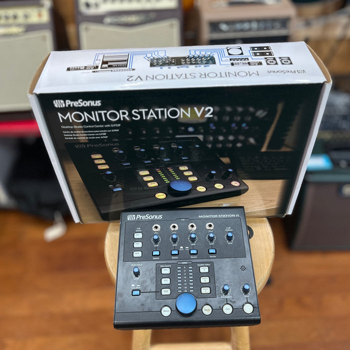 USED AS-IS PreSonus Monitor Station V2 w/ Box