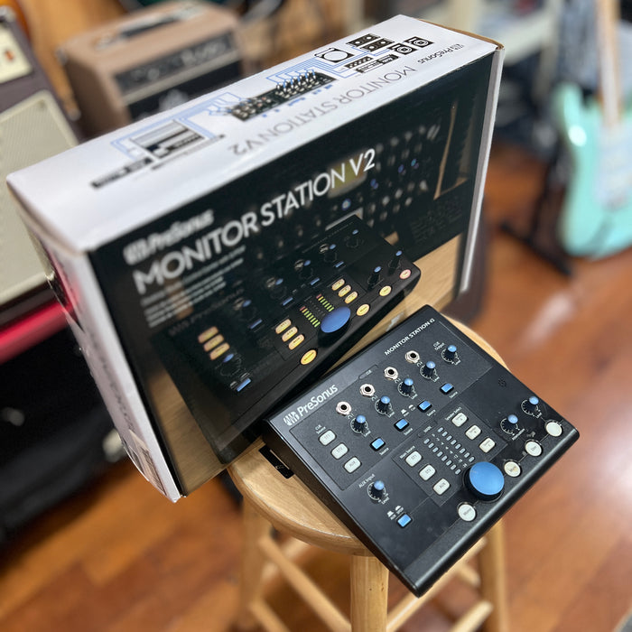 USED AS-IS PreSonus Monitor Station V2 w/ Box