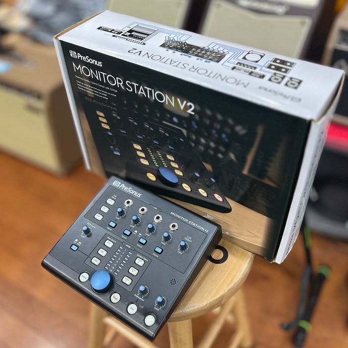 USED AS-IS PreSonus Monitor Station V2 w/ Box