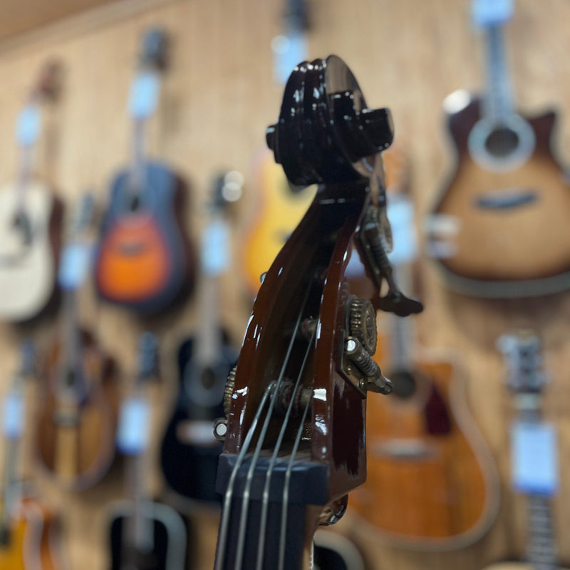 USED AS IS Torelli Double Upright Bass 3/4 w/ Bag & Bow
