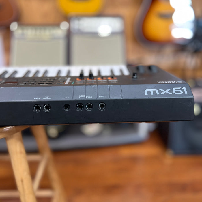 USED AS-IS Yamaha MX61 - 61 Note Workstation Keyboard