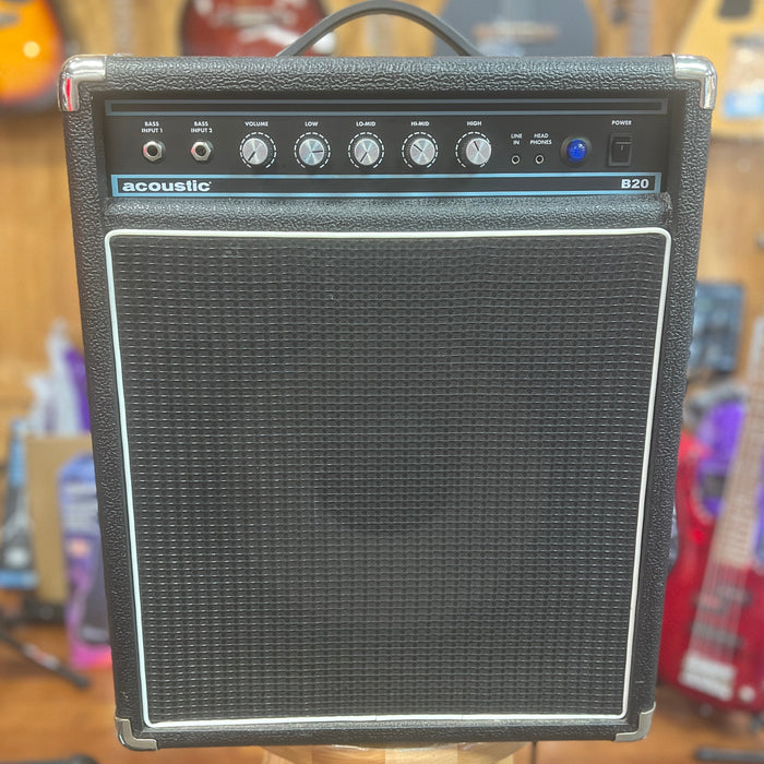 USED Acoustic B20 20W 1x12 Bass Combo Amp