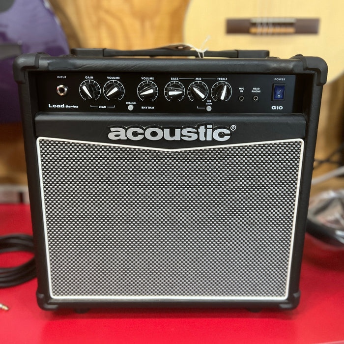 USED Acoustic G10 2 channel 1x8 guitar amp