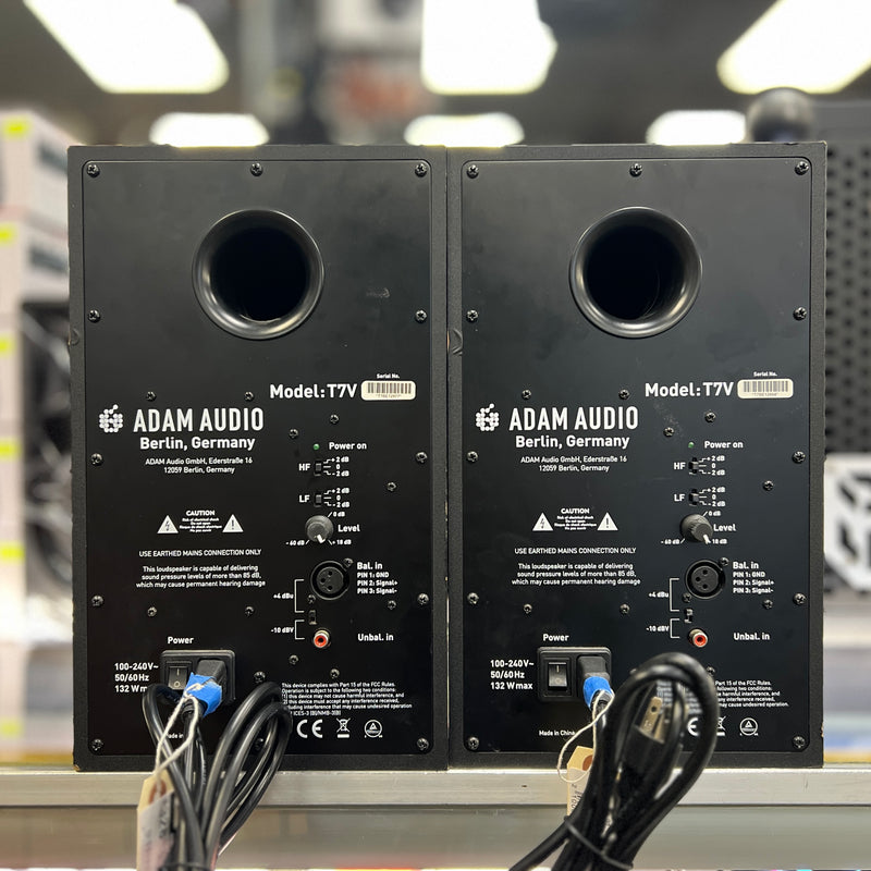 USED Adam Audio T7 Audio Reference Monitors Pair