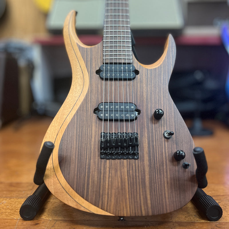 USED Agile Legacy 727 & String Electric Guitar, Brown Contrast