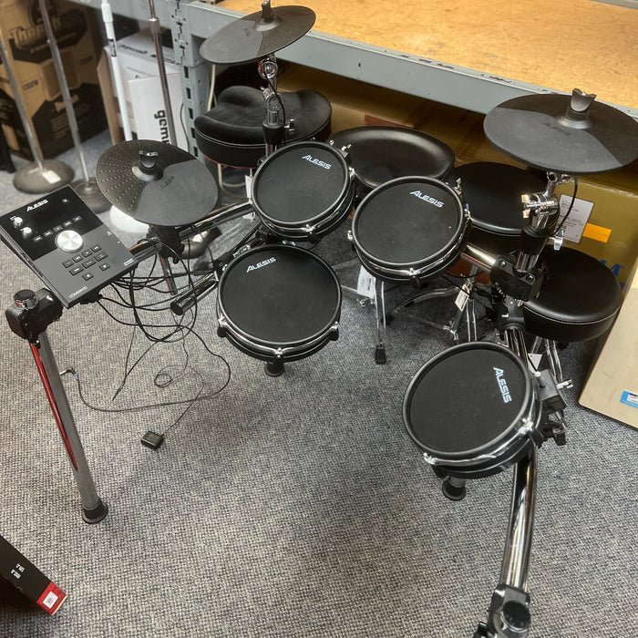 USED Alesis Command Mesh 8-Piece Electronic Drum Kit