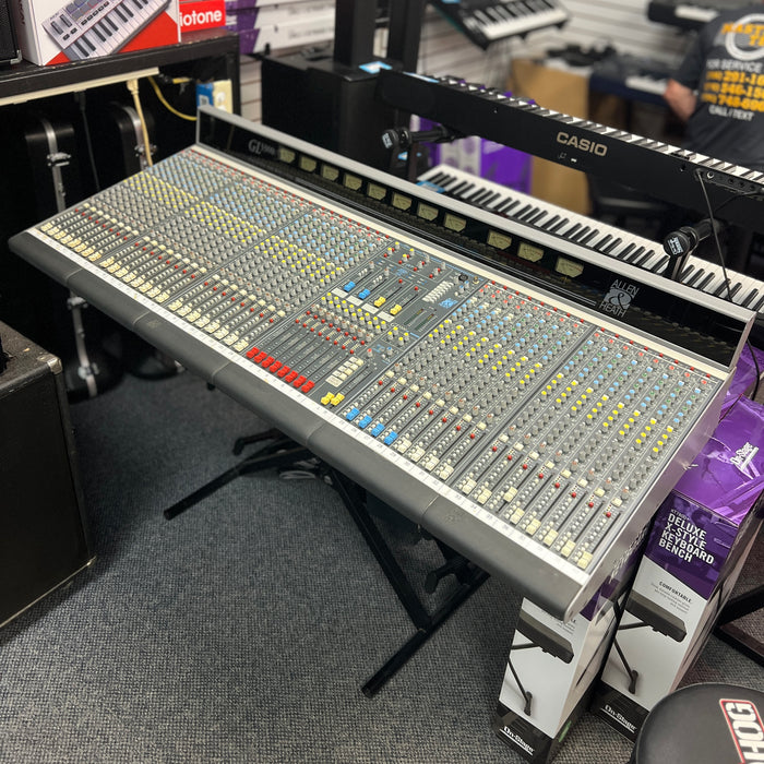 USED Allen and Heath GL3300 40-Channel Mixing Console w/ PSU, Made In England