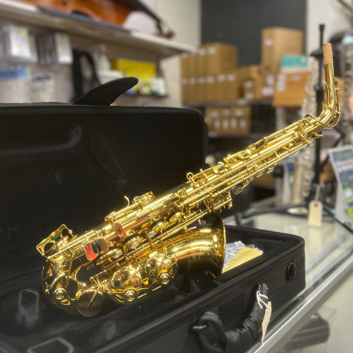 USED Allora AAS-250 Student Series Alto Saxophone Outfit