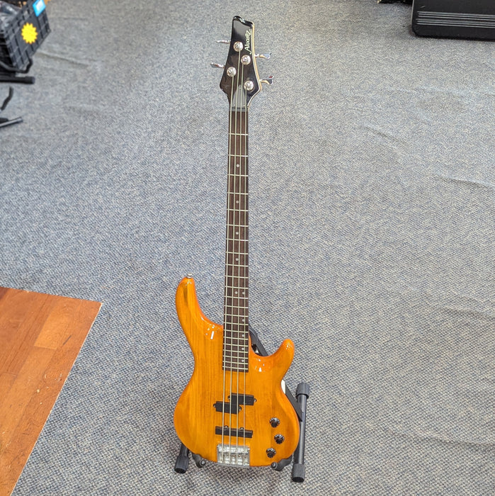 USED Alvarez Villain 4 String Electric Bass, Natural w/ Original HSC