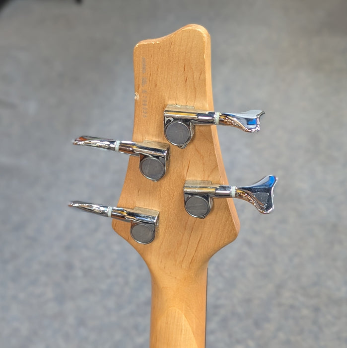 USED Alvarez Villain 4 String Electric Bass, Natural w/ Original HSC