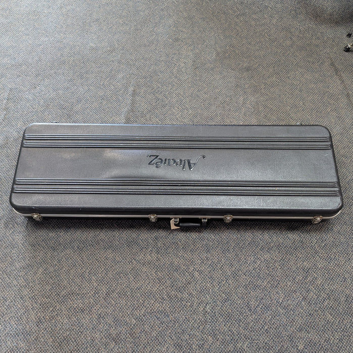 USED Alvarez Villain 4 String Electric Bass, Natural w/ Original HSC