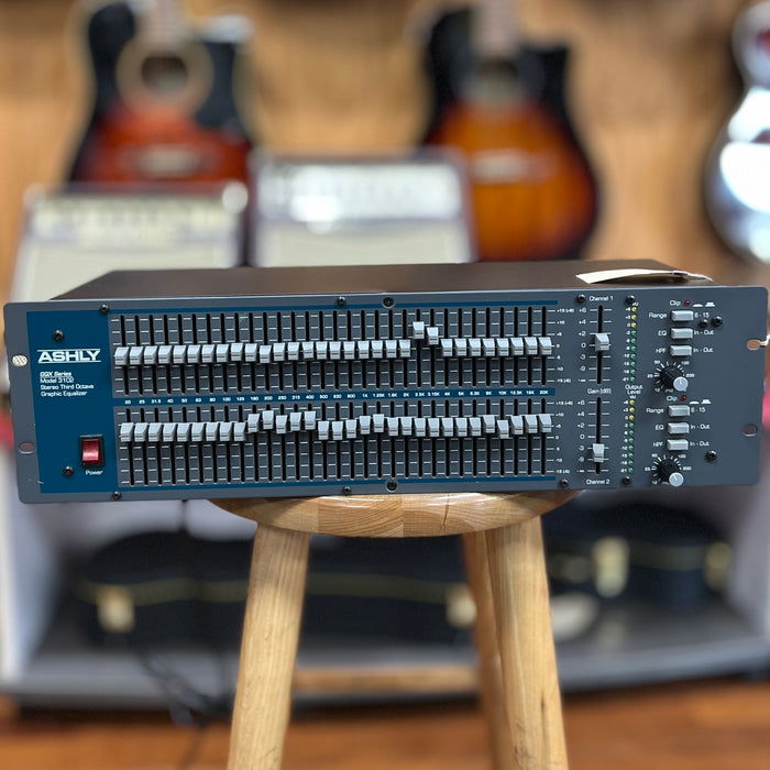 USED Ashly GQX-3102 Dual-Channel 31-Band Graphic Equalizer
