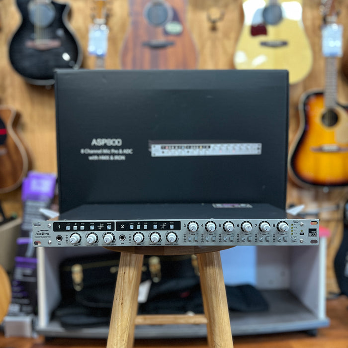 USED Audient ASP800 8-Channel Microphone Preamplifier