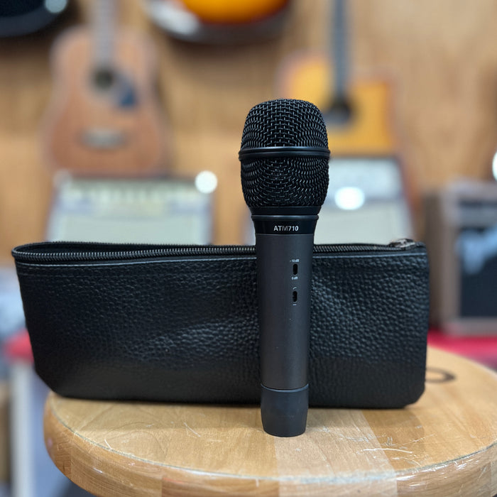 USED Audio Technica atm710 Condenser Microphone w/ Pouch