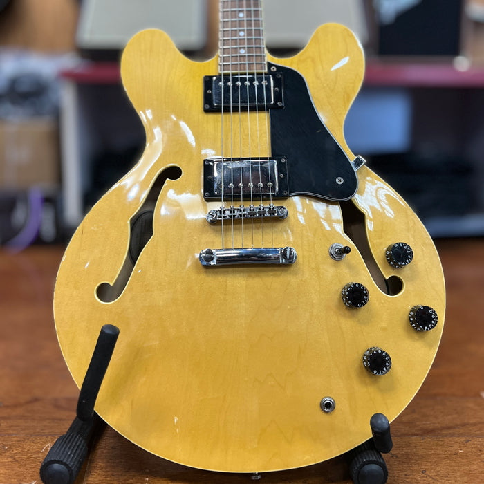 USED Austin Guitars AU796 Hollowbody Electric Guitar, Natural