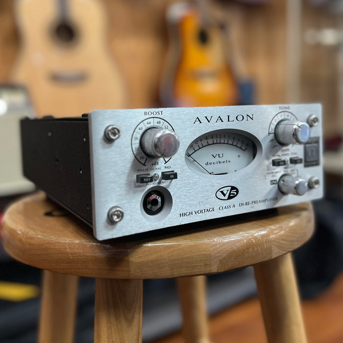 USED Avalon V5 Pure Class A DI-Re-Microphone Preamplifier