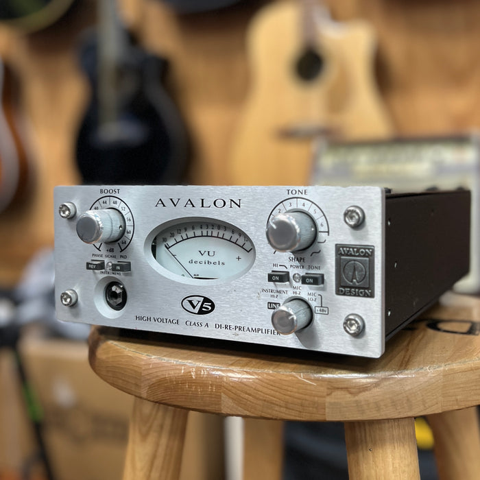 USED Avalon V5 Pure Class A DI-Re-Microphone Preamplifier