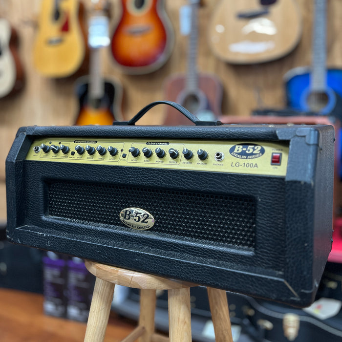 USED B-52 Stealth Series LG-100A Guitar Amplifier Head