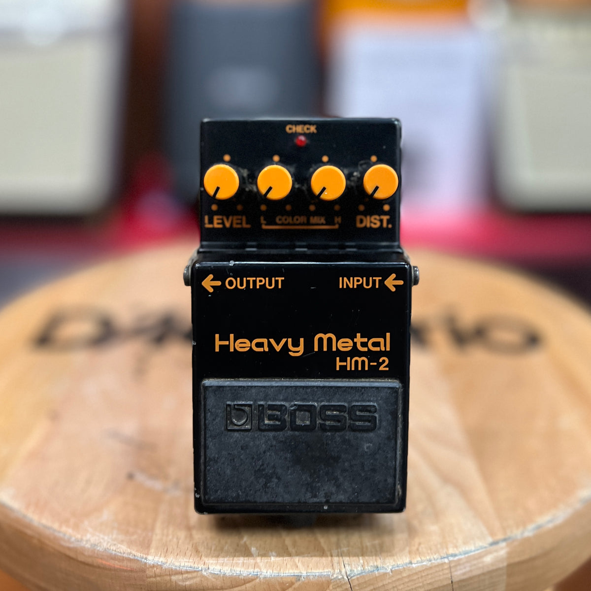 heavy metal 2 pedal USED BOSS HM2 Heavy Metal Effect Pedal — Dirt Cheep