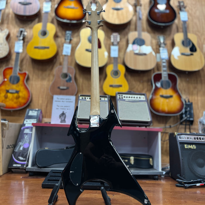 USED B.C  Rich Platinum Series Beast Electric Bass, Black