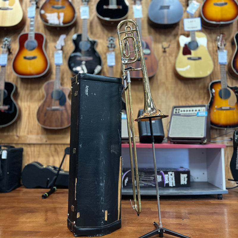 USED Bach Omega F-Key Trombone Outfit