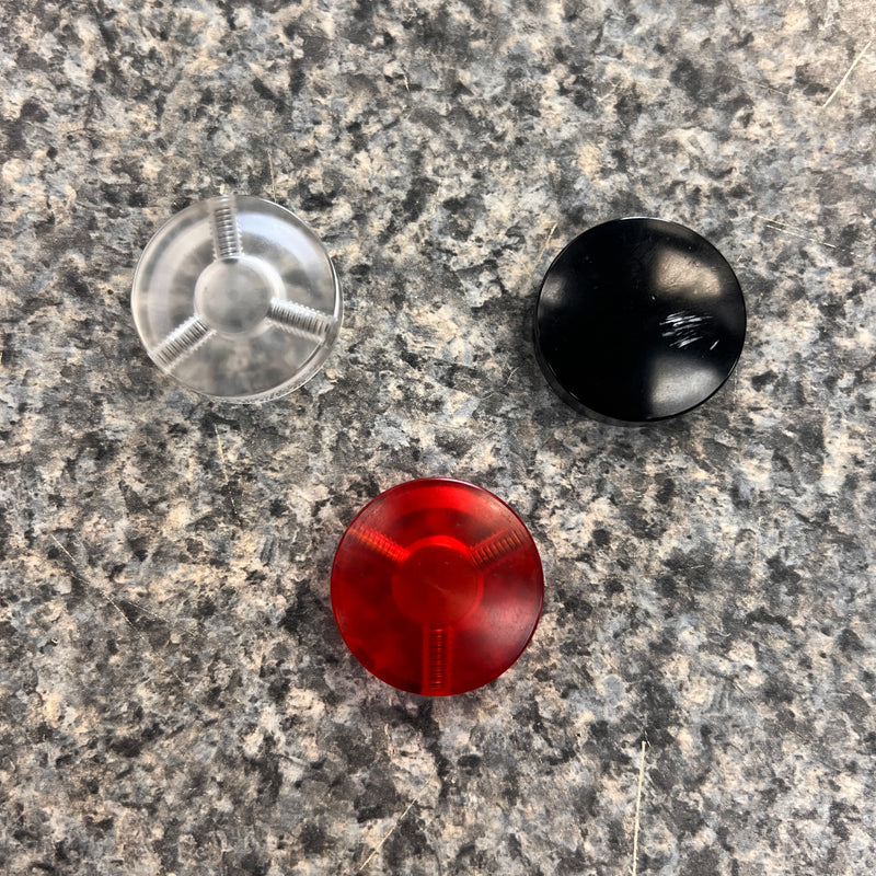 USED Barefoot Buttons V1 Standard Guitar Pedal Button Cover (Assorted Colors)