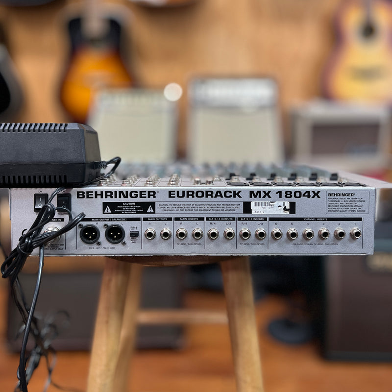 USED Behringer Eurorack MX1804 Analog Mixer